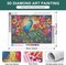 Peacock Diamond Art Kits for Adults – 5D Full Drill DIY Diamond Painting for Beginners, Gem Art Craft for Home Wall Decor, 12x16 Inch